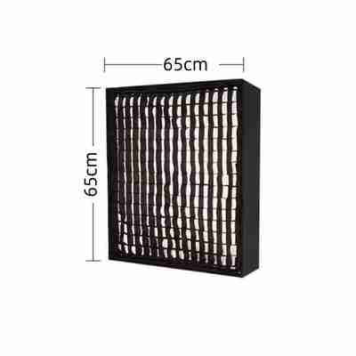 Portable Roll-up LED Light Adjustable Color Temperature 3200K-5600K Remote Control 200W Grid Softbox for Photography Live supplier