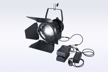 Portable Battery Powered 70W LED Fresnel Light With High CRI For Outdoor Film , LED Studio Lights supplier