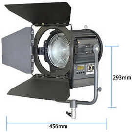 NO Fan 100W LED Fresnel Light Bi Color High CRI For Videographers Lighting(Pole-Operated Yoke) supplier