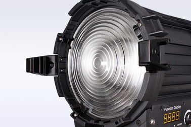 NO Fan 100W LED Fresnel Light Bi Color High CRI For Videographers Lighting(Pole-Operated Yoke) supplier