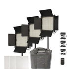 2.4G Remote Control 3 LED Video Light Kit with NP-F Battery Plates for Outdoor Lighting supplier
