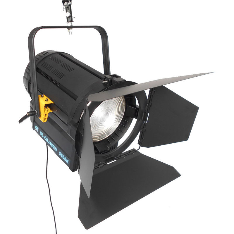 5800K HMI Fresnel Replacement 450W LED TLCI&gt;97 for Film and Studio Lighting supplier